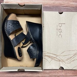 Born concept women’s size 11 shoes wedge slide on Size 11 Bundles available!